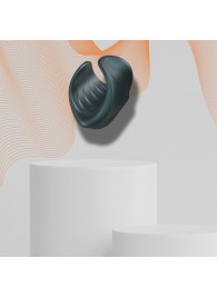 Серый сквозной мастурбатор с вибрацией Manwan Starter - Manwan - в Димитровграде купить с доставкой