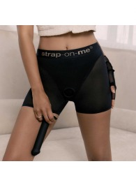 Трусики-шорты для фиксации насадок Strap-on-me Harness Lingerie Halo - size M - Strap-on-me - купить с доставкой в Димитровграде