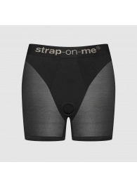 Трусики-шорты для фиксации насадок Strap-on-me Harness Lingerie Halo - size XL - Strap-on-me - купить с доставкой в Димитровграде