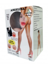 Надувная секс-кукла Angelina 3D - Boys of Toys - в Димитровграде купить с доставкой