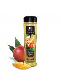 Массажное масло для тела Luscious Mango с ароматом манго - 240 мл. - Shunga - купить с доставкой в Димитровграде