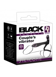 Черная насадка на член с вибрацией Couple’s Vibrator - Orion - в Димитровграде купить с доставкой