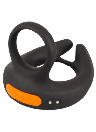 Черный вибростимулятор мошонки RC Scrotum Stimulator with Vibration - Orion - в Димитровграде купить с доставкой