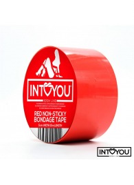 Красный скотч для фиксации Non-Sticky Bondage Tape - 15 м. - Intoyou - купить с доставкой в Димитровграде