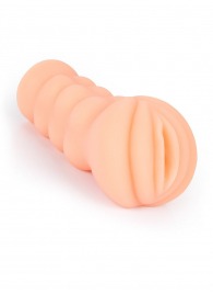 Телесный мастурбатор-вагина с эрекционными кольцами в комплекте - Sexy Girl - в Димитровграде купить с доставкой