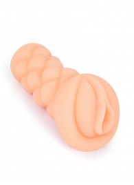 Телесный мастурбатор-вагина с вибропулей и эрекционными кольцами в комплекте - Sexy Girl - в Димитровграде купить с доставкой