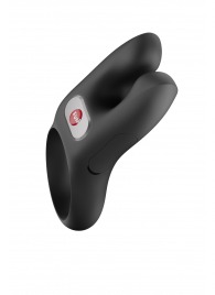 Черное эрекционное виброкольцо Nos - Fun Factory - в Димитровграде купить с доставкой