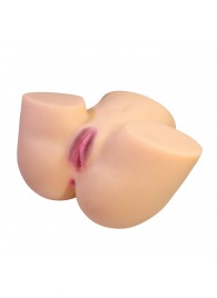 Телесный мастурбатор Liora с 2 любовными тоннелями - Baile - в Димитровграде купить с доставкой