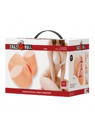 Телесный мастурбатор Liora с вибрацией - Baile - в Димитровграде купить с доставкой