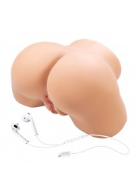 Телесный мастурбатор Olivia с 2 любовными отверстиями - Baile - в Димитровграде купить с доставкой