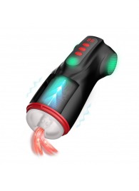 Интерактивный мастурбатор Raven с вакуумом, вибрацией и подсветкой - Shots Media BV - в Димитровграде купить с доставкой