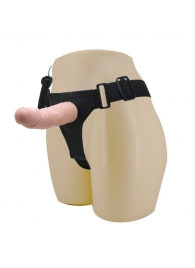 Реалистичный страпон-фаллоимитатор на трусиках Ultra Passionate Harness - 15 см. - Baile - купить с доставкой в Димитровграде