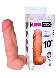 Фаллическая насадка Харнесс UNICOCK 10  - 25 см. - LOVETOY (А-Полимер) - купить с доставкой в Димитровграде