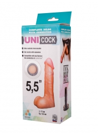 Фаллическая насадка Харнесс UNICOCK 5,5  - 17 см. - LOVETOY (А-Полимер) - купить с доставкой в Димитровграде