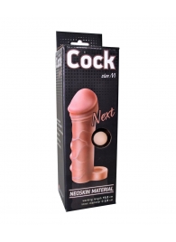 Фаллоудлинитель с кольцом COCK size M - 15 см. - LOVETOY (А-Полимер) - в Димитровграде купить с доставкой