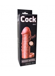 Фаллоудлинитель с кольцом COCK size L - 16,5 см. - LOVETOY (А-Полимер) - в Димитровграде купить с доставкой