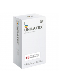 Разноцветные ароматизированные презервативы Unilatex Multifruit  - 12 шт. + 3 шт. в подарок - Unilatex - купить с доставкой в Димитровграде