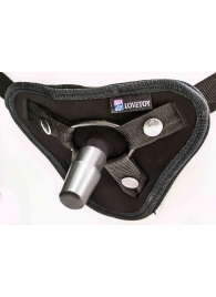 Вибрострапон с двумя насадками UniStrap - 18 и 18 см. - LOVETOY (А-Полимер) - купить с доставкой в Димитровграде