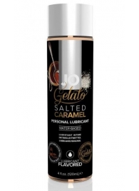 Лубрикант с ароматом солёной карамели JO GELATO SALTED CARAMEL - 120 мл. - System JO - купить с доставкой в Димитровграде