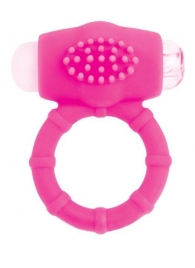 Розовое эрекционное виброкольцо A-toys - A-toys - в Димитровграде купить с доставкой