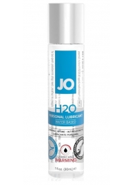 Возбуждающий лубрикант на водной основе JO Personal Lubricant H2O Warming - 30 мл. - System JO - купить с доставкой в Димитровграде