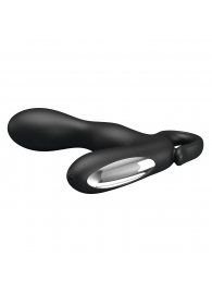 Чёрный вибростимулятор простаты Barrack - Baile - в Димитровграде купить с доставкой