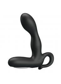 Чёрный вибростимулятор простаты Barrack - Baile - в Димитровграде купить с доставкой