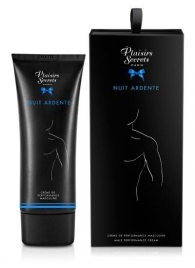 Возбуждающий крем для мужчин Nuit Ardente Creme Performante Plaisirs Secrets - 60 мл. - Plaisir Secret - купить с доставкой в Димитровграде