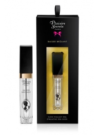 Стимулирующий блеск для губ Baiser Brulant Gloss Plaisirs Secrets - 7 мл. - Plaisir Secret - купить с доставкой в Димитровграде