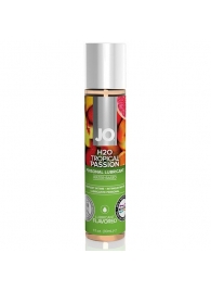 Смазка с ароматом тропических фруктов JO Flavored Tropical Passion - 30 мл. - System JO - купить с доставкой в Димитровграде