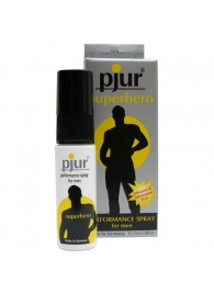 Пролонгирующий мужской спрей pjur SUPERHERO spray - 20 мл. - Pjur - купить с доставкой в Димитровграде
