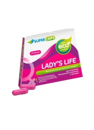 Возбуждающие капсулы Ladys Life - 14 капсул (0,35 гр.) - SuperCaps - купить с доставкой в Димитровграде