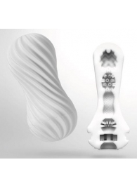 Мастурбатор FLEX Silky White с мягким рельефом - Tenga - в Димитровграде купить с доставкой