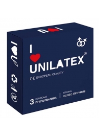 Ультрапрочные презервативы Unilatex Extra Strong - 3 шт. - Unilatex - купить с доставкой в Димитровграде