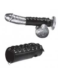 Сбруя на член на шнуровке 5  Cock Sheath - BlueLine - купить с доставкой в Димитровграде