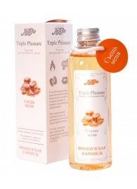 Эликсир Triple Pleasure  Французская карамель  - 130 гр. - JULEJU - купить с доставкой в Димитровграде