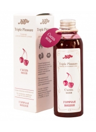 Эликсир Triple Pleasure  Горячая вишня  - 130 гр. - JULEJU - купить с доставкой в Димитровграде