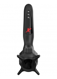 Чёрный вибростимулятор для головки члена с эффектом всасывания Vibrating Roto-Sucker - Pipedream - в Димитровграде купить с доставкой