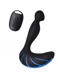 Чёрно-синий массажер простаты Erotist Third - Erotist Adult Toys - в Димитровграде купить с доставкой