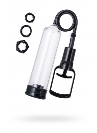 Вакуумная помпа A-toys с уплотнителем и эрекционными кольцами - A-toys - в Димитровграде купить с доставкой