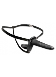 Женский страпон с вагинальной пробкой Double Penetrix Strap-on - 15 см. - Pipedream - купить с доставкой в Димитровграде