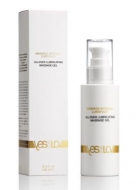 Массажный гель-смазка на силиконовой основе Allover Massage Gel - 100 мл. - YESforLOV - купить с доставкой в Димитровграде