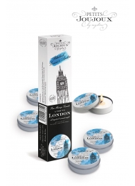 Набор из 5 свечей Petits Joujoux London с ароматом ревеня, амбры и чёрной смородины - MyStim - купить с доставкой в Димитровграде