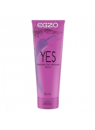 Согревающий лубрикант на водной основе Egzo Yes - 50 мл. - EGZO - купить с доставкой в Димитровграде