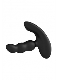 Черный силиконовый стимулятор простаты Levett Nitoc с пультом ДУ - Levett - в Димитровграде купить с доставкой