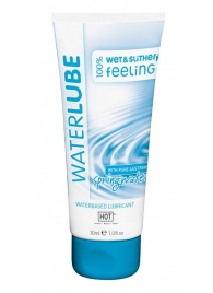 Гель-смазка на основе чистой родниковой воды WaterLube - 30 мл. - HOT - купить с доставкой в Димитровграде