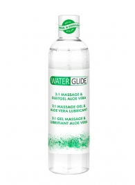 Гель-смазка 2-в-1 MASSAGE   LUBRICANT ALOE VERA - 300 мл. - Waterglide - купить с доставкой в Димитровграде