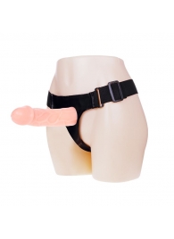 Телесный фаллоимитатор на трусиках Jessica Strap-On - 15,5 см. - Baile - купить с доставкой в Димитровграде