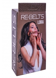 Кляп-трензель Lora с металлическими кольцами - Rebelts - купить с доставкой в Димитровграде