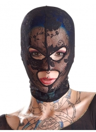 Кружевная маска-балаклава с отверстиями для глаз и рта - Orion - купить с доставкой в Димитровграде